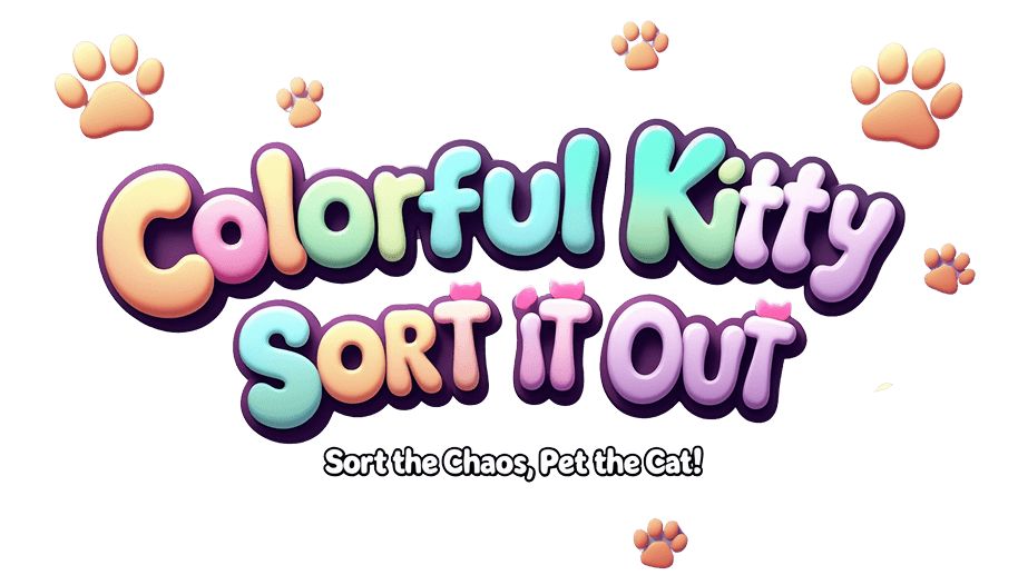 Colorful Kitty Sort it out